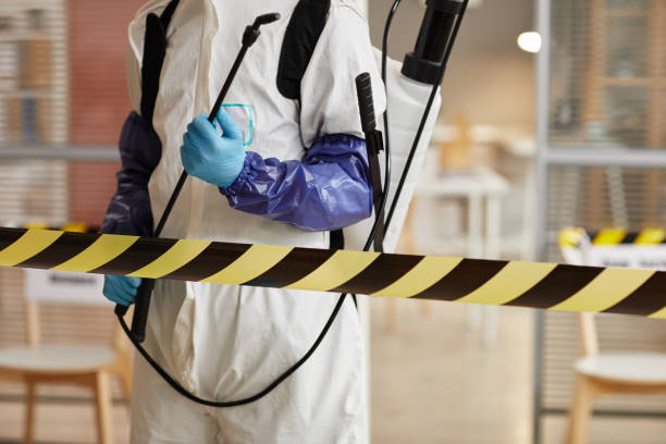Professional Drug Lab Cleanup technician working in Springport, IN